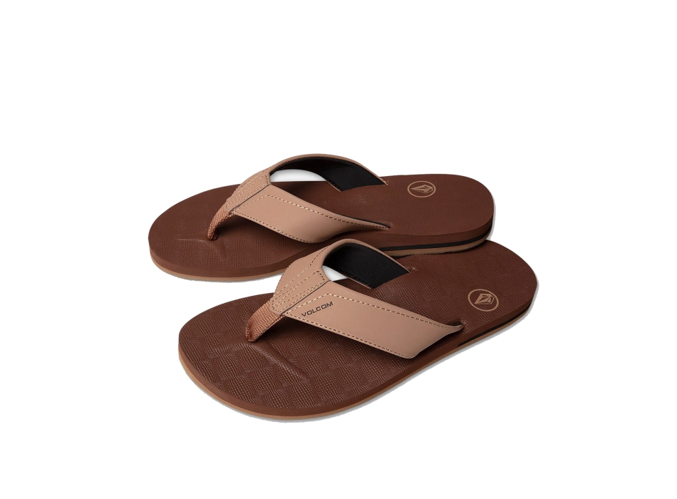 VICTOR SANDALS BROWN KHAKI