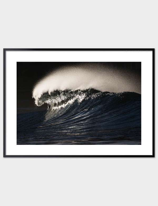 WAVE IN THE DARK #3 PHOTO PRINT