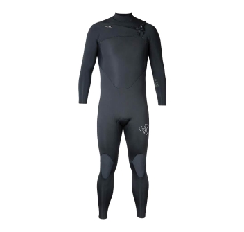 XCEL AXIS 4/3 CHEST ZIP FULL WETSUIT BLACK