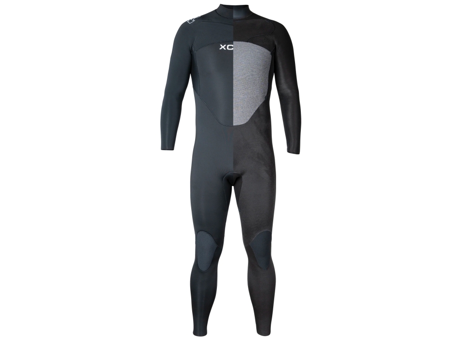 XCEL AXIS 4/3 CHEST ZIP FULL WETSUIT BLACK