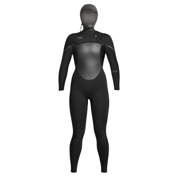 XCEL 5/4 WOMENS AXIS HOODED WETSUIT BLACK