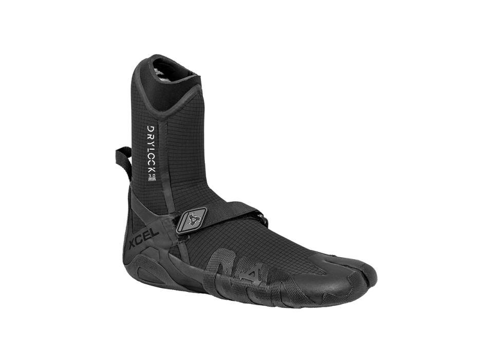 XCEL DRYLOCK 3MM SPLIT TOE BOOTS BLACK