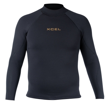 XCEL COMP LONG SLEEVE 1.5MM JACKET BLACK