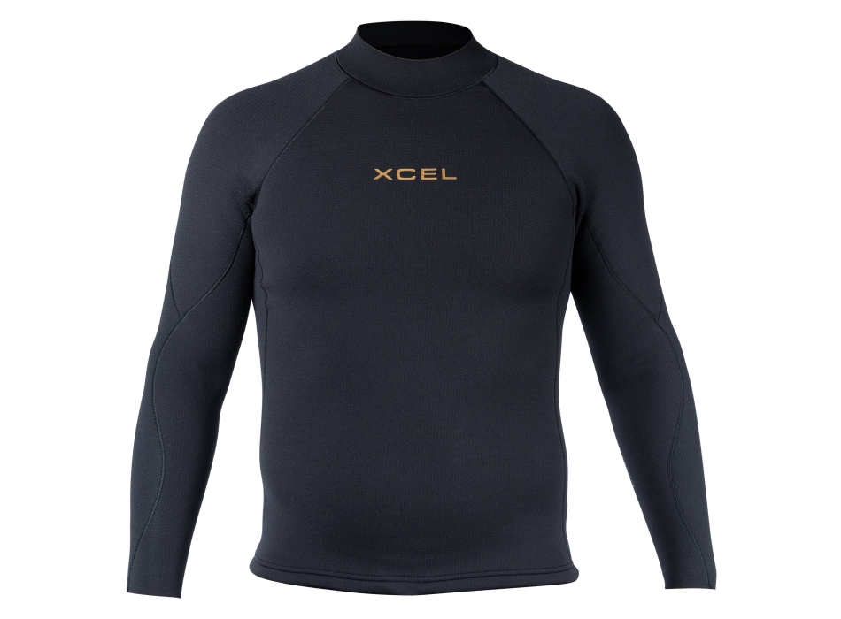 XCEL COMP LONG SLEEVE 1.5MM JACKET BLACK