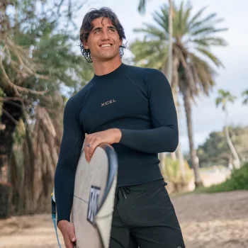 XCEL COMP LONG SLEEVE 1.5MM JACKET BLACK