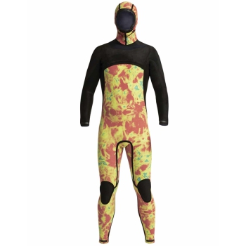 XCEL MENS COMP X 4.5/3.5 HOODED WETSUIT BLACK