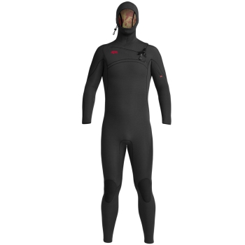 XCEL MENS COMP X 4.5/3.5 HOODED WETSUIT BLACK