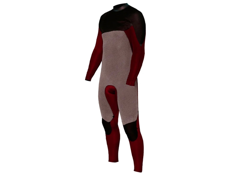 ZION YETI 4/3 STEAMER CHEST ZIP WETSUIT