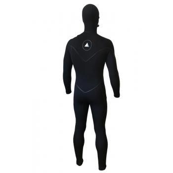 ZION YETI 6/5/4 STEAMER WITH BUILT-IN HOOD CHEST ZIP WETSUIT