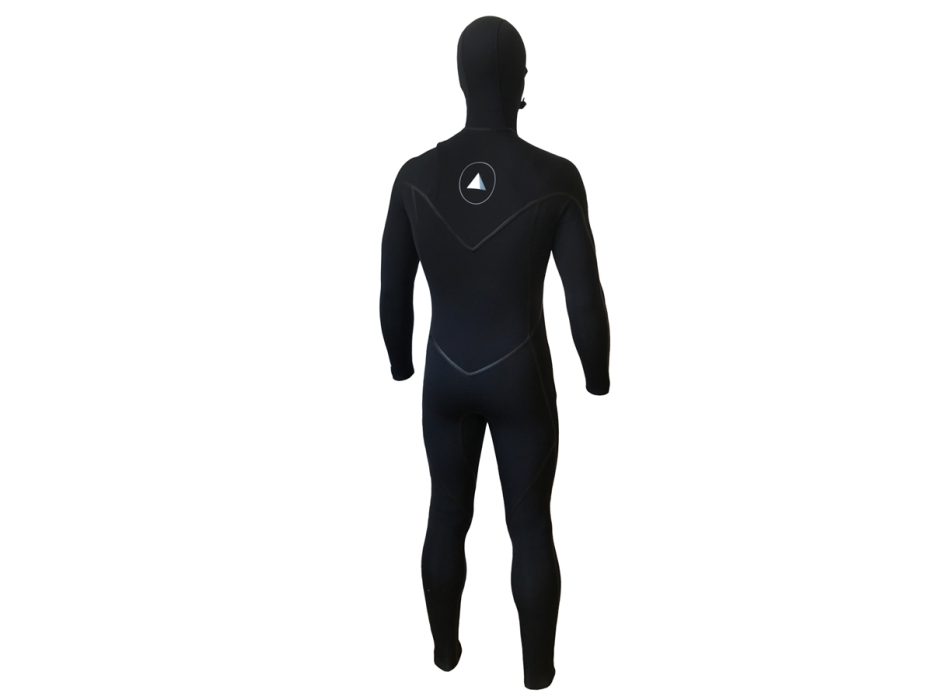 ZION YETI 6/5/4 STEAMER WITH BUILT-IN HOOD CHEST ZIP WETSUIT